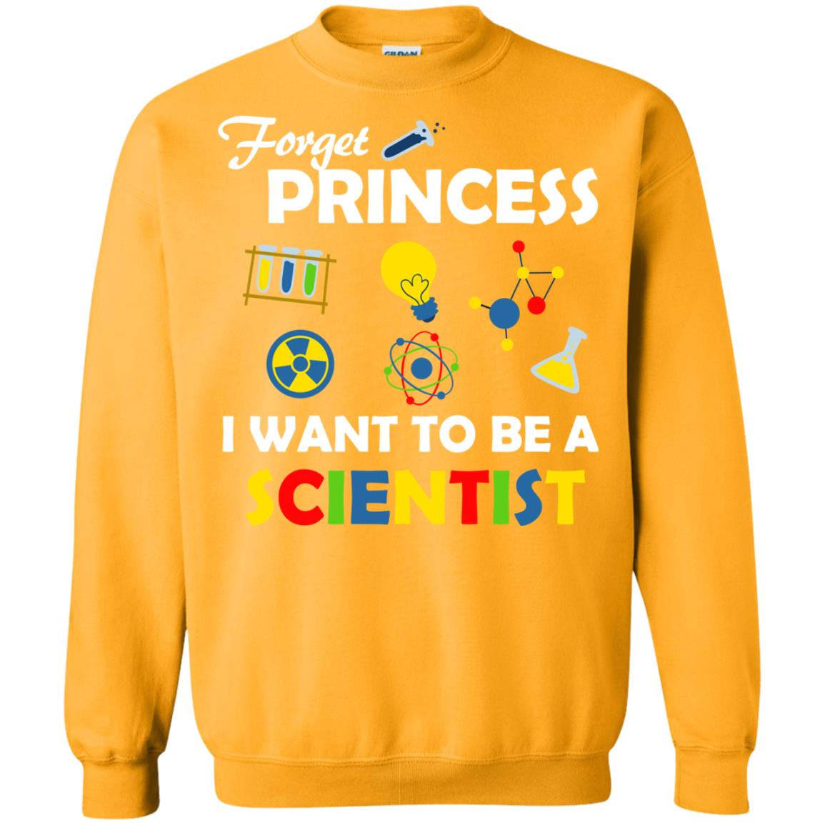 Forget Princess I Want To Be A Scientist Gold