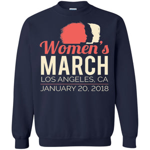 Women's March Los Angeles January 20 2018 Women's Right T-shirt