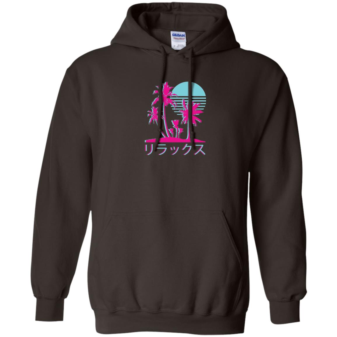 Aesthetic Vaporwave Otaku Summer Shirt Dark Chocolate