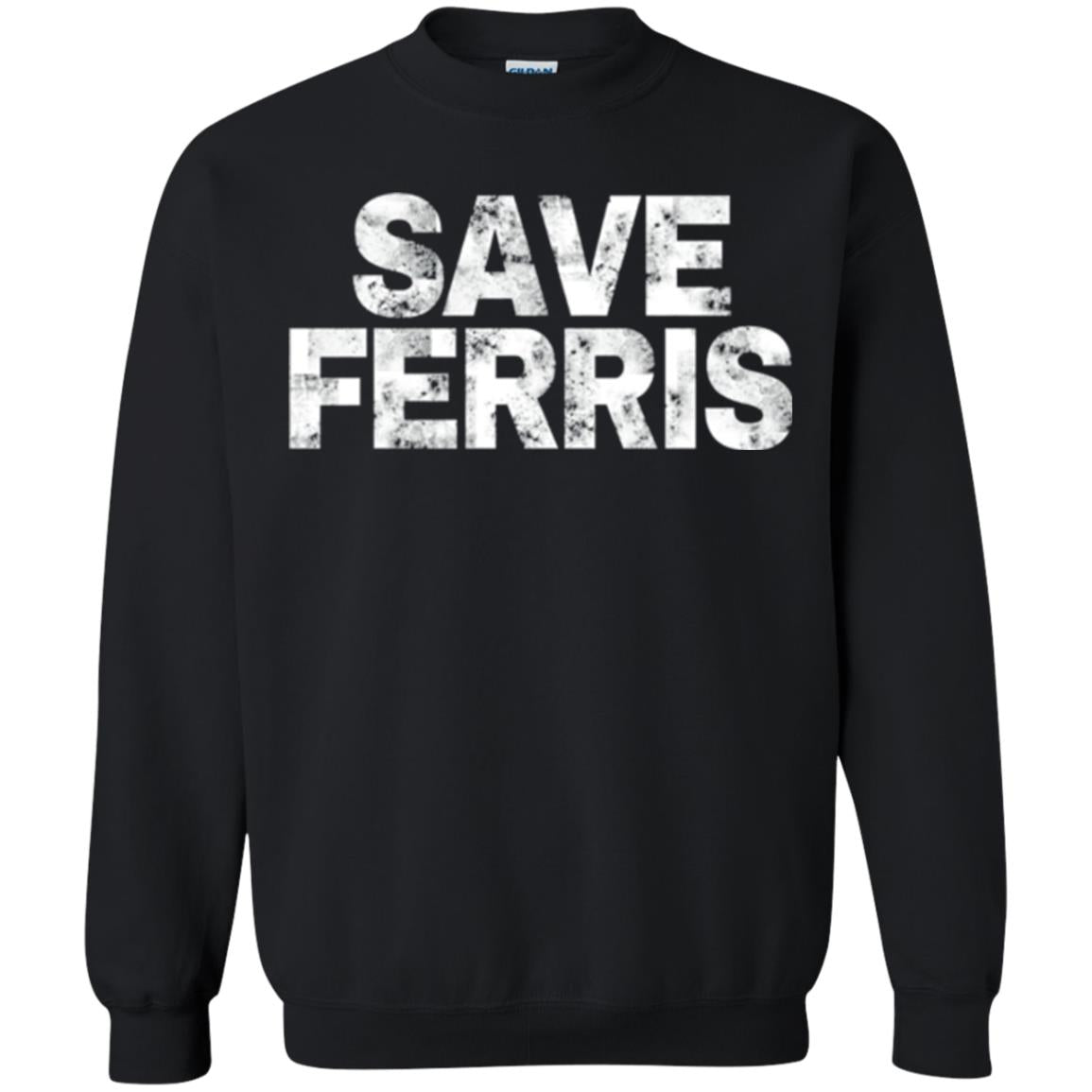 Movie T-shirt Save Ferris 80s Black
