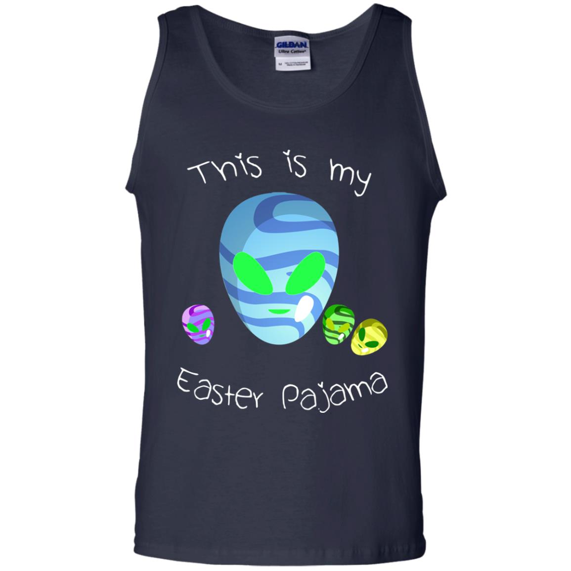 Easter Pajama Alien Shirt Navy