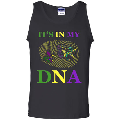 Mardi Gras T-shirt It's In My Dna Black