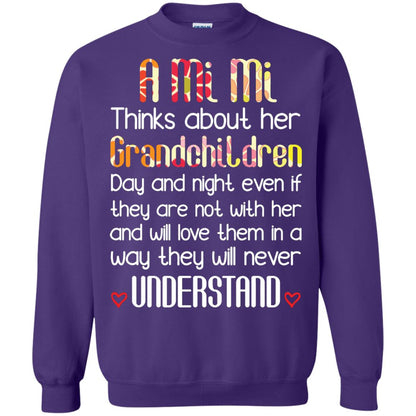A Mi Mi Thinks About Her Grandchildren And Will Love Them In A Way They Will Never Understand Purple