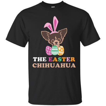 The Easter Chihuahua Easter Gift Shirt For Dog Lover Black