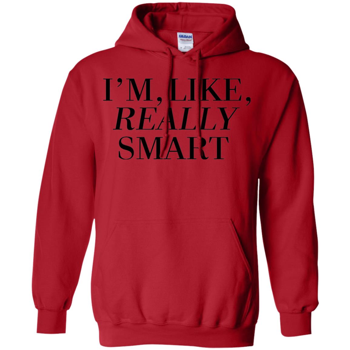 I_m Like Really Smart T-shirt Red