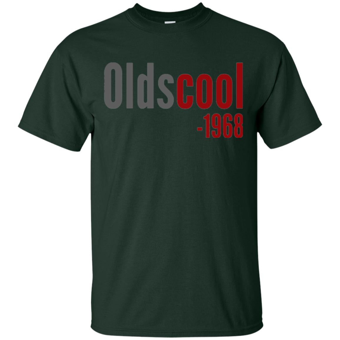 Oldscool 1968 Funny Old School 50th Birthday T-shirt Forest