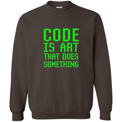 Coder T-shirt Code Is Art That Does Something