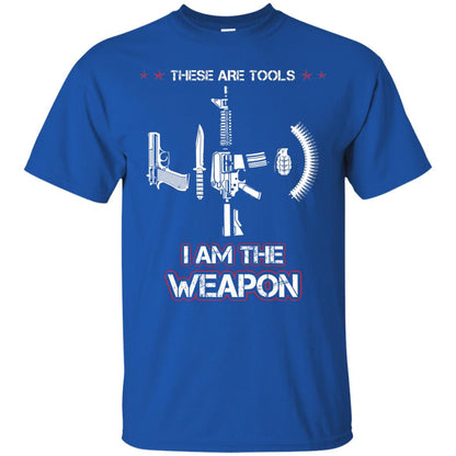 These Are Tools I Am The Weapon Shirt Royal