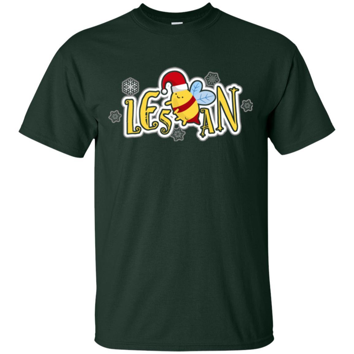 Lgbt T-shirt Les Bee An T-shirt Forest Green