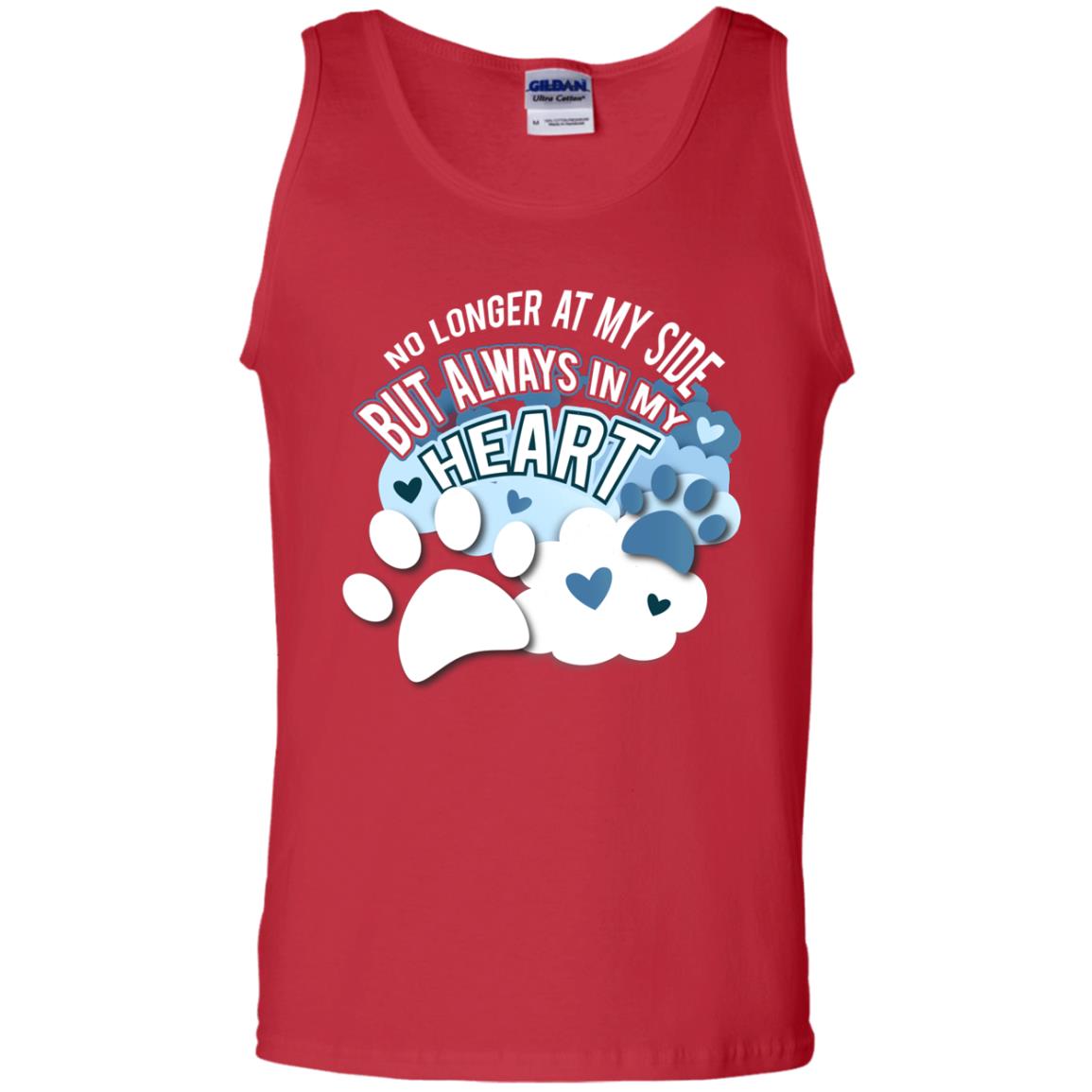 But Always In My Heart Dog In Heaven T-shirt Red
