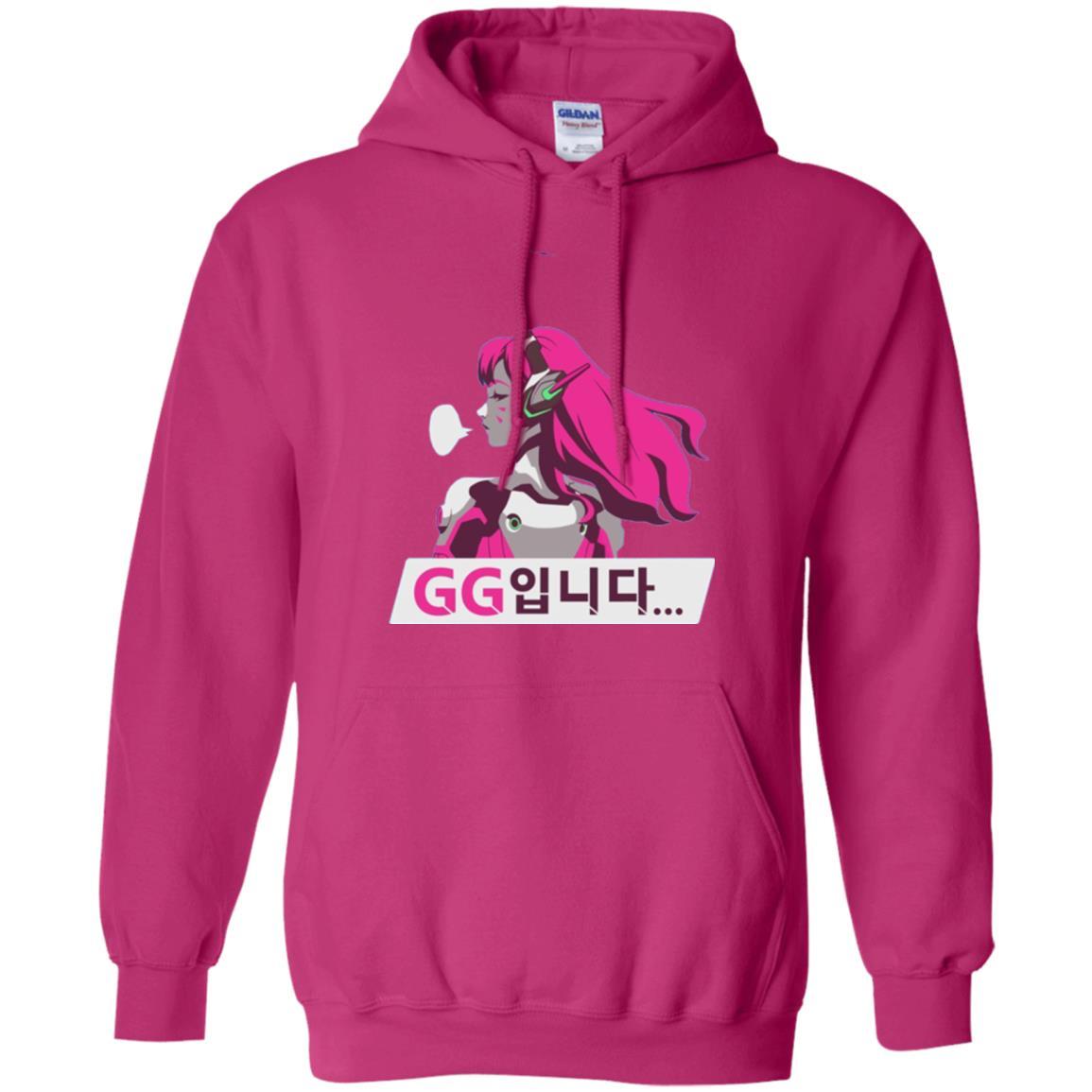 Overwatch D. Va Gg Spray T-shirt Heliconia