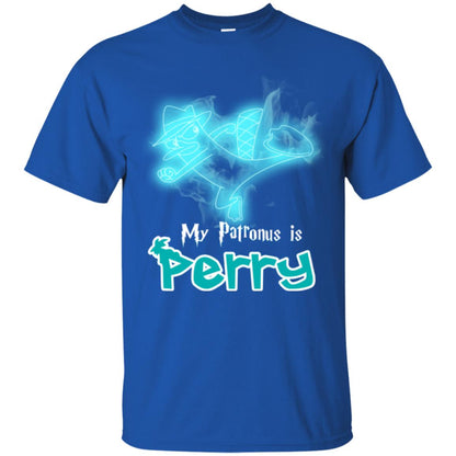 My Patronus Is Perry Hary Potter Fan T-shirt Royal