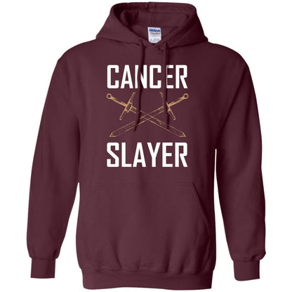Cancer Slayer Cancer Survivor Shirt Maroon