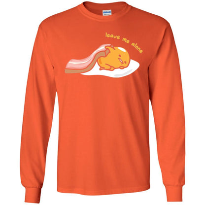 Film T-shirt Gudetama Leave Me Alone Orange