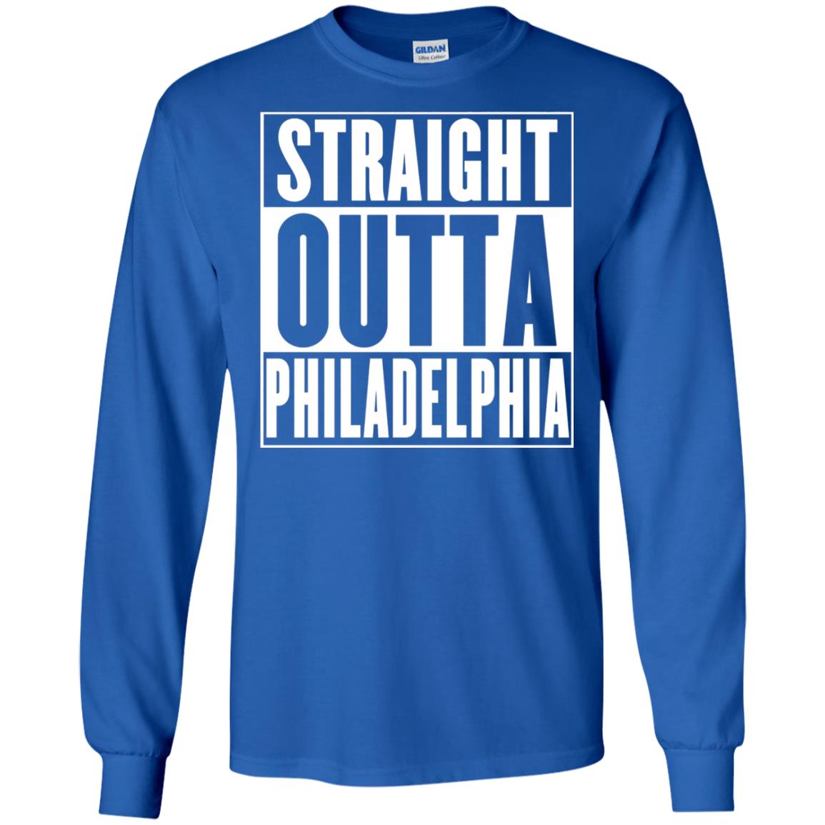 Straight Outta Philadelphia T-shirt Royal