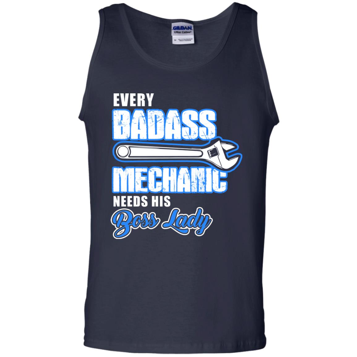 Every Badass Mechanic Needs His Boss Lady Shirt Navy