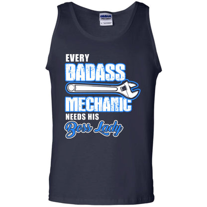 Every Badass Mechanic Needs His Boss Lady Shirt Navy