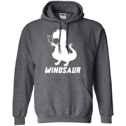 Drinking Party T-shirt Winosaur Wine Dinosaur Dark Heather