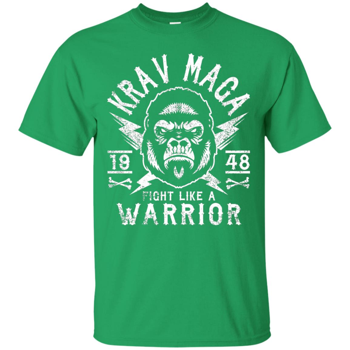 Krav Maga T-shirt Fight Like A Warrior Irish Green