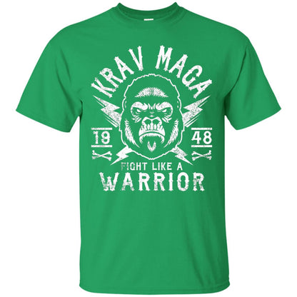 Krav Maga T-shirt Fight Like A Warrior Irish Green