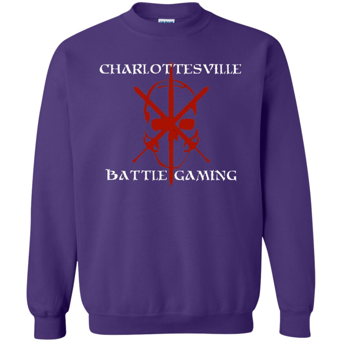Charlottesville Battle Gaming Gamer T-shirt Purple