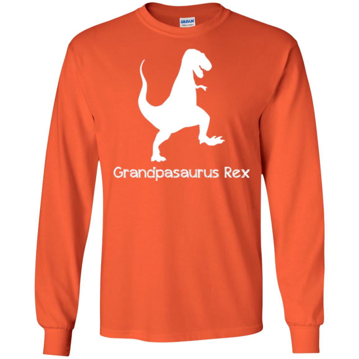 Family T-shirt Granpasaurus Rex Orange