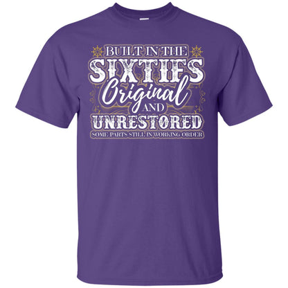 Built In The Sixties Original And Unrestored 1960s Birthday Shirt Purple