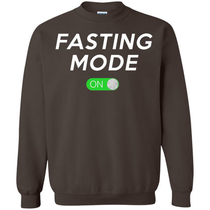 Funny Ramadan Fasting Mode On Shirt Dark Chocolate