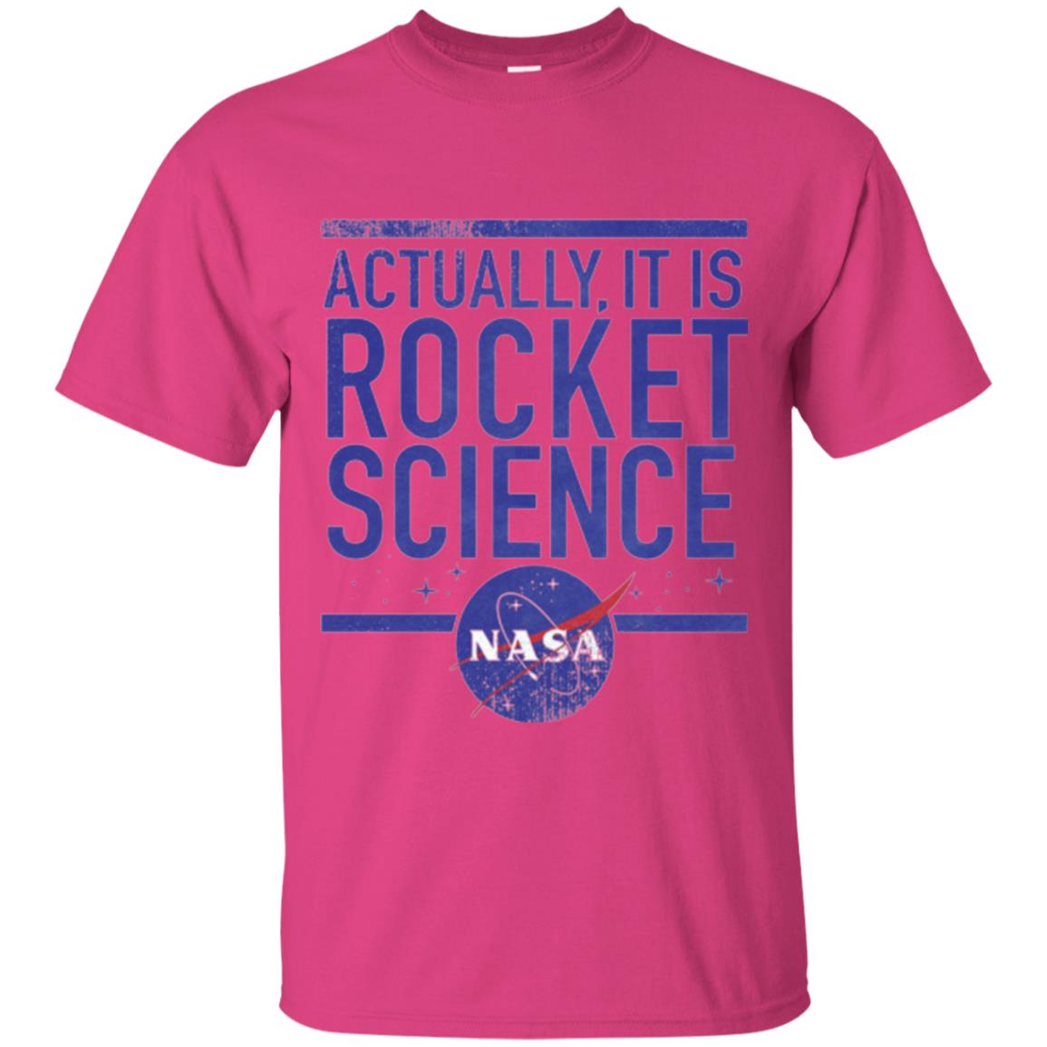 Science T-shirt Actually It Is Rocket Science Graphic Heliconia