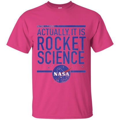 Science T-shirt Actually It Is Rocket Science Graphic Heliconia