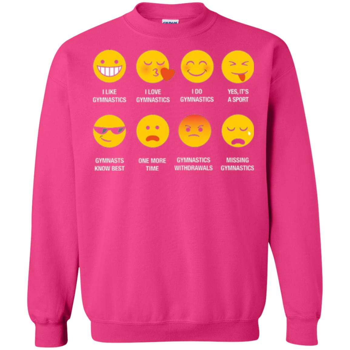 Gymnastic Lovers T-shirt Emoji Heliconia