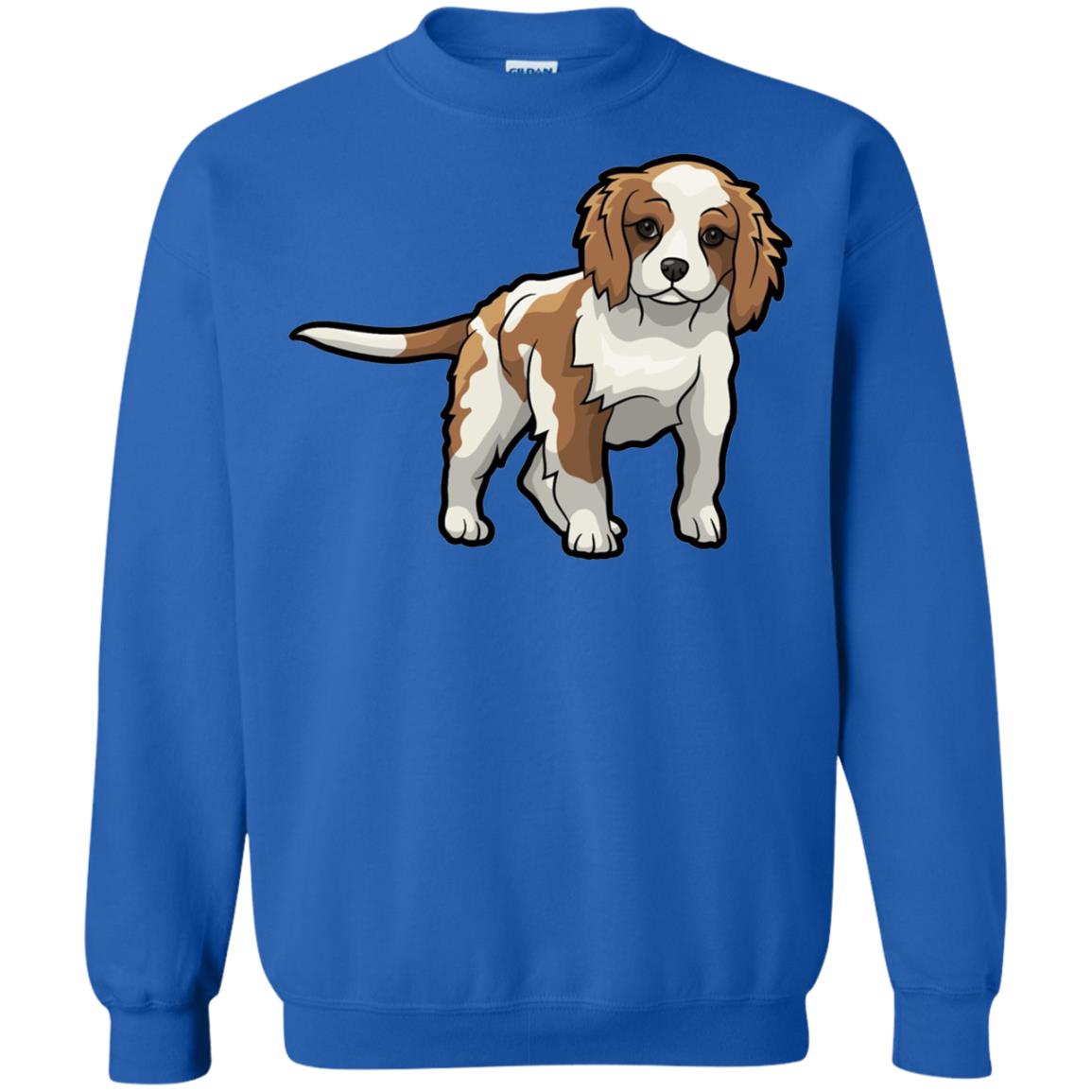 Cute Blenheim Cavalier King Charles Spaniel T-shirt Royal