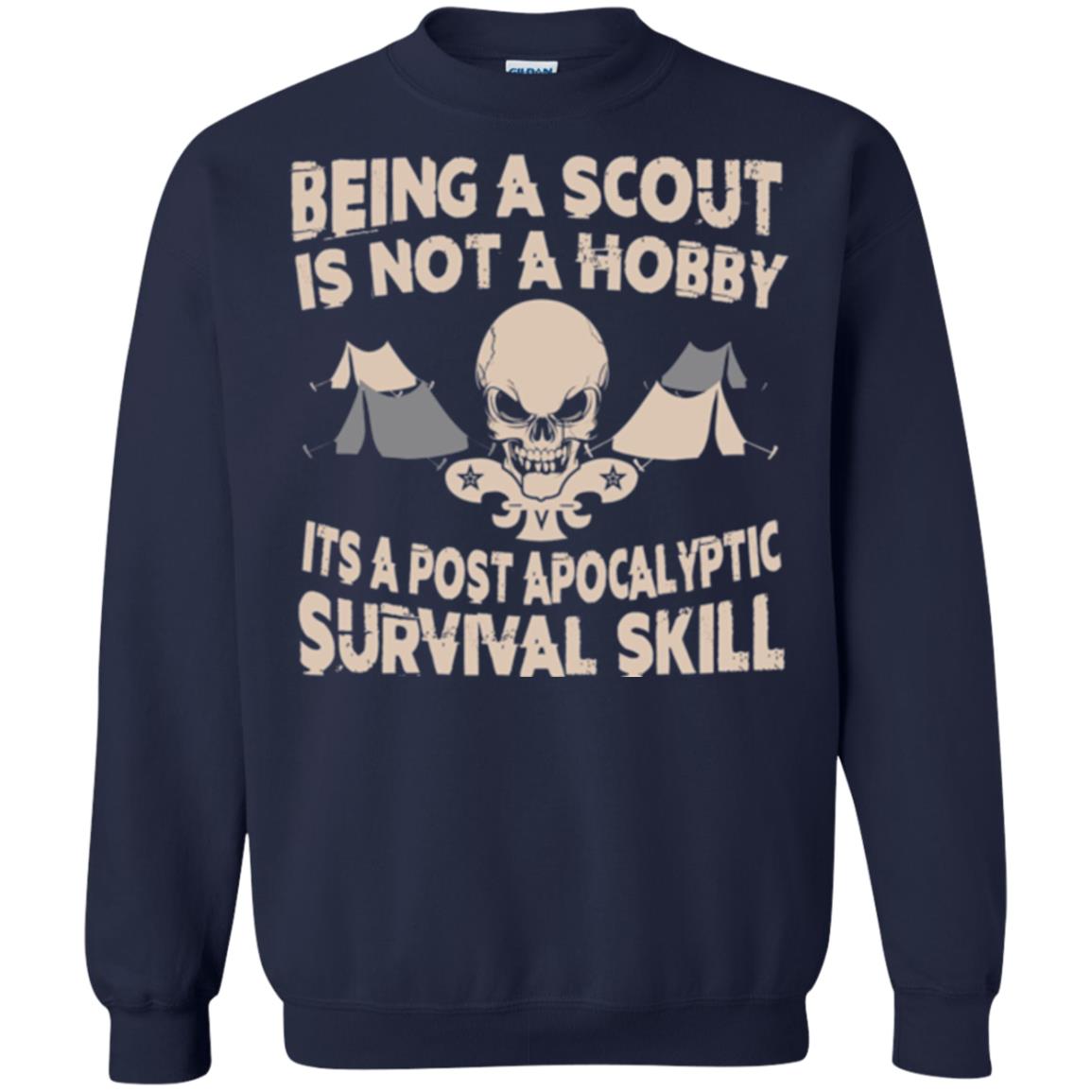 Being A Scout Is Not A Hobby T-shirt Navy