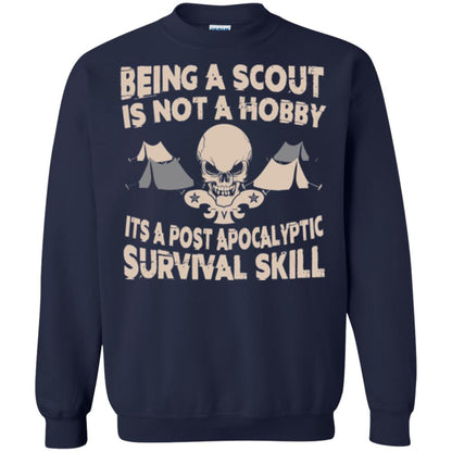 Being A Scout Is Not A Hobby T-shirt Navy
