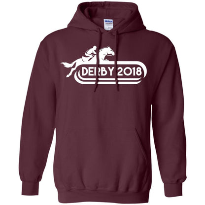 Derby 2018 Shirt Derby 2018 Horse Racing Maroon