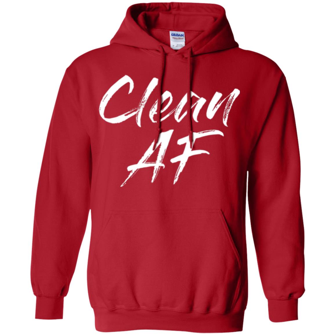 Clean Af T-shirt Red