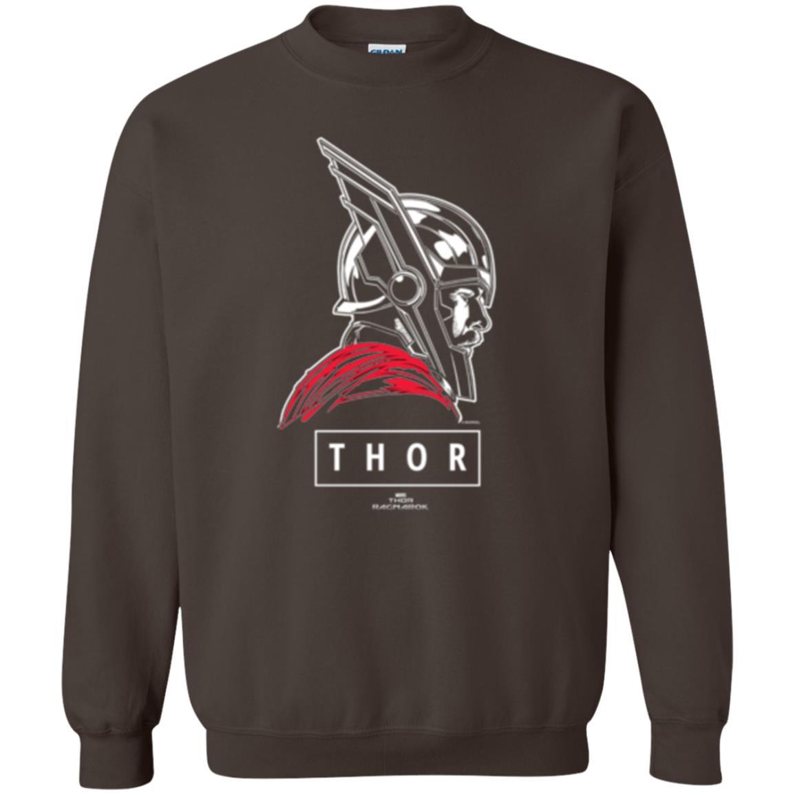 Marvel Thor Ragnarok God Of Tonal Street View T-shirt Dark Chocolate