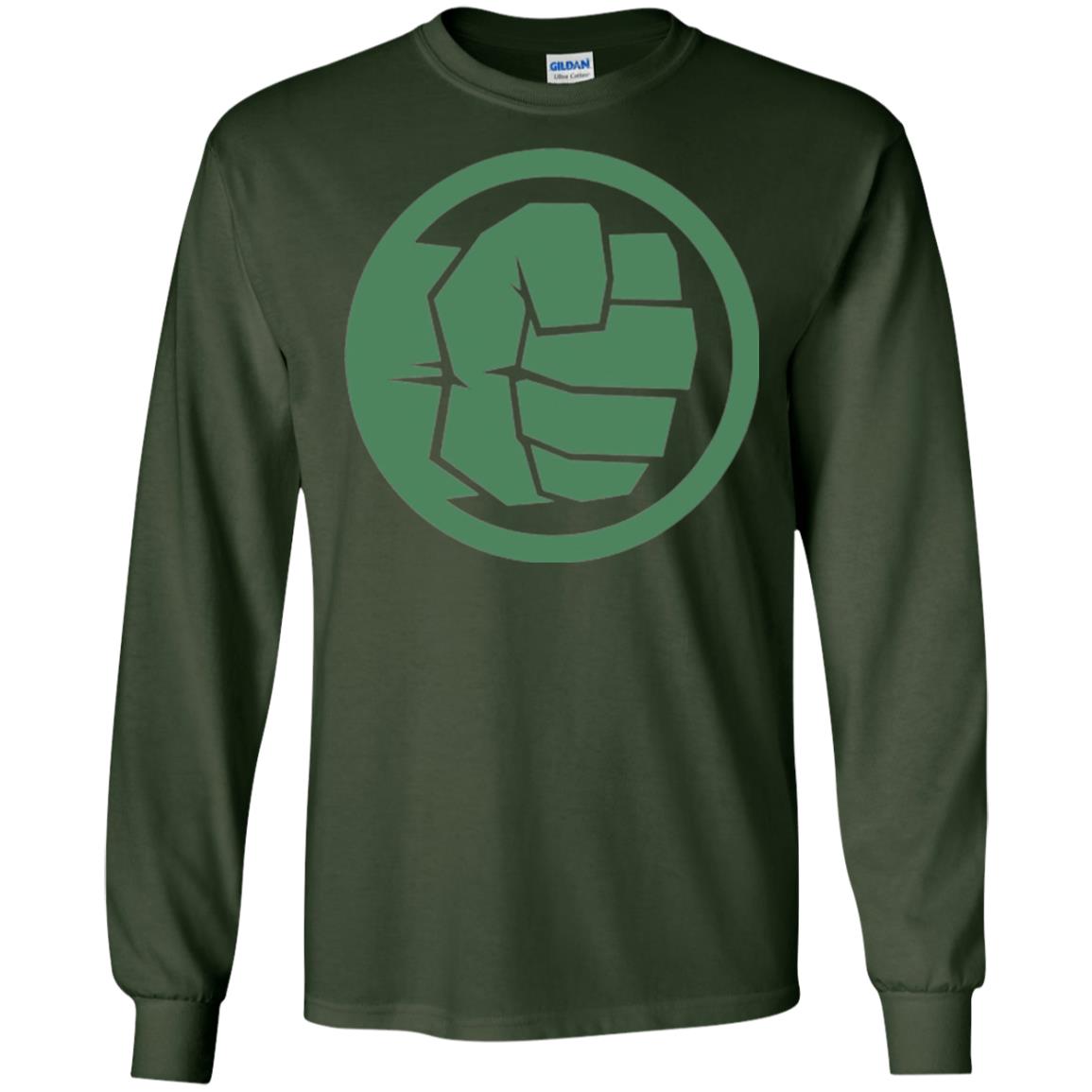 Movie T-shirt Hulk Strong Forest Green