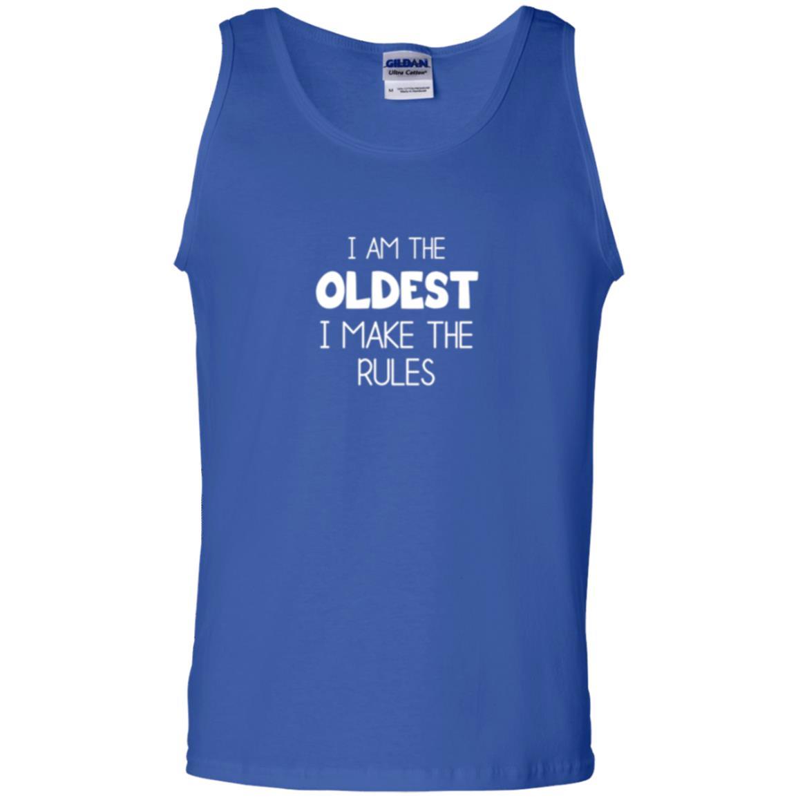Family T-shirt I'm The Oldest I Make The Rules Royal
