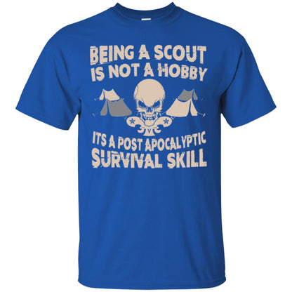 Being A Scout Is Not A Hobby T-shirt Royal