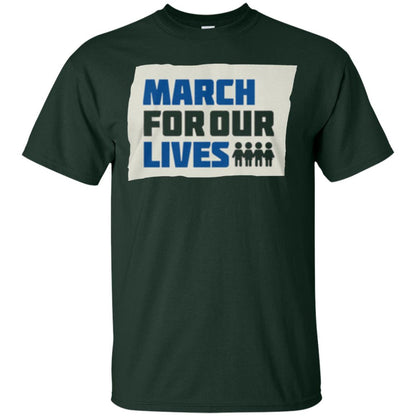 March For Our Lives Anti Gun T-shirt Forest