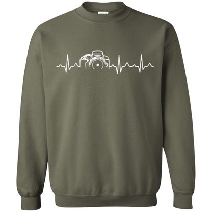 Photographer T Shirt Heartbeat Photography Military Green