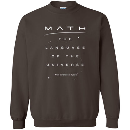 Math Lover T-shirt The Language Of The Universe Dark Chocolate