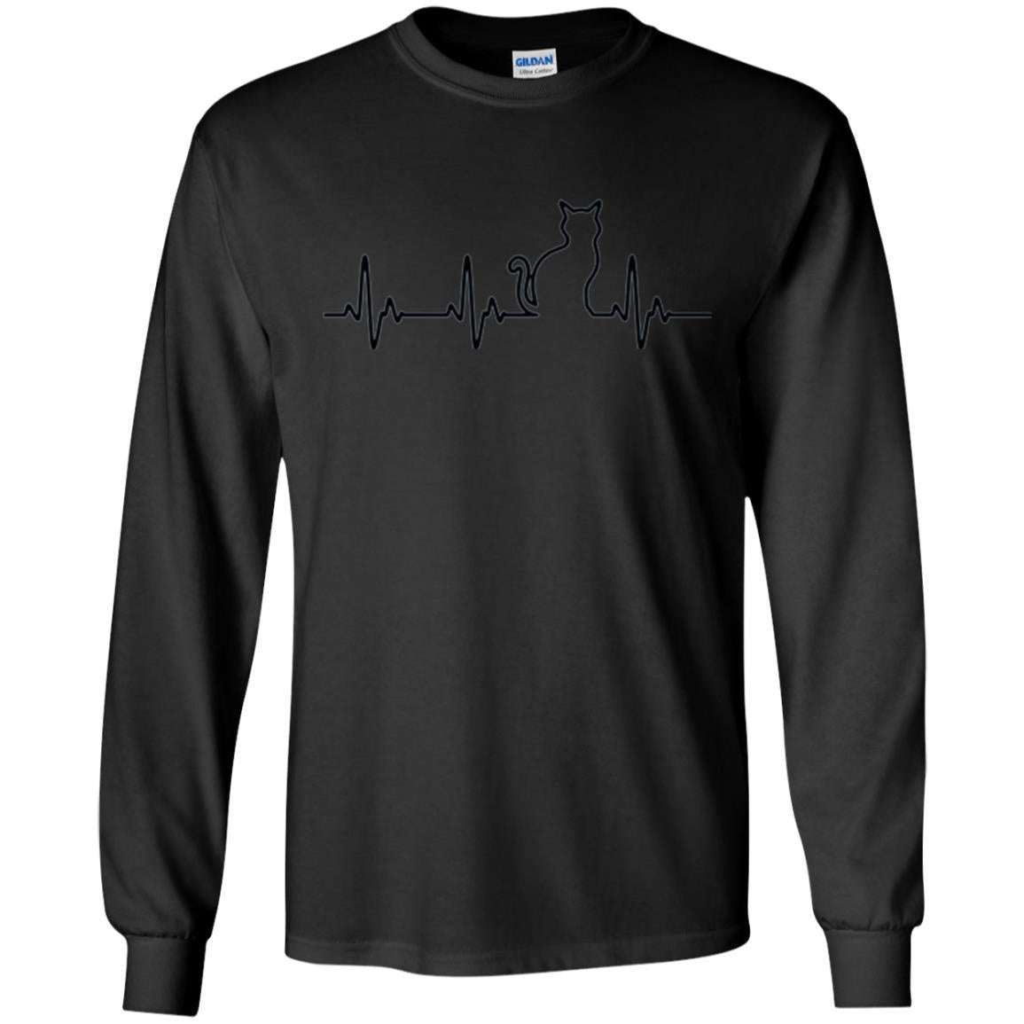 Cat Lovers T-shirt Black