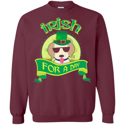 Saint Patrick_s Day 2018 T-shirt Amazing I_m Irish Labrador Maroon