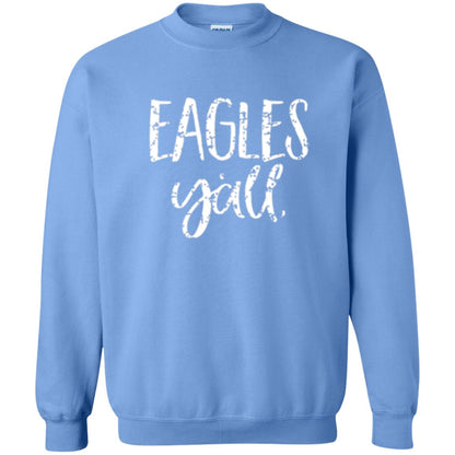 Eagles Y_all Flying Eagles T-shirt Carolina Blue