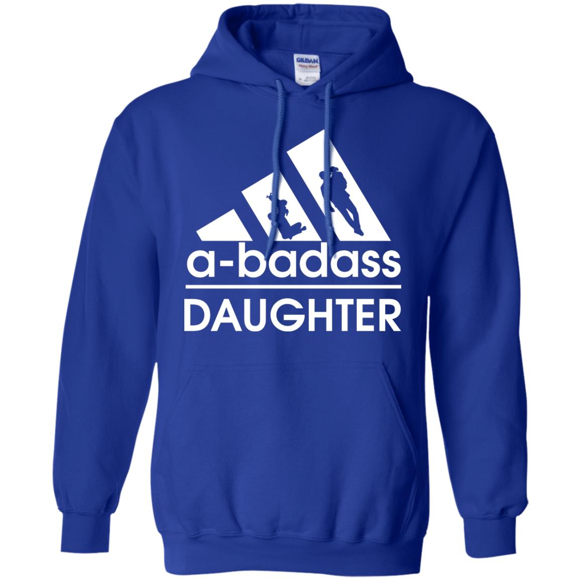 A Badass Daughter Shirt Royal