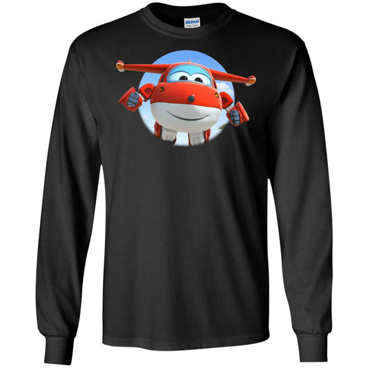 Super Wings Jett Movie Lover T-shirt Black