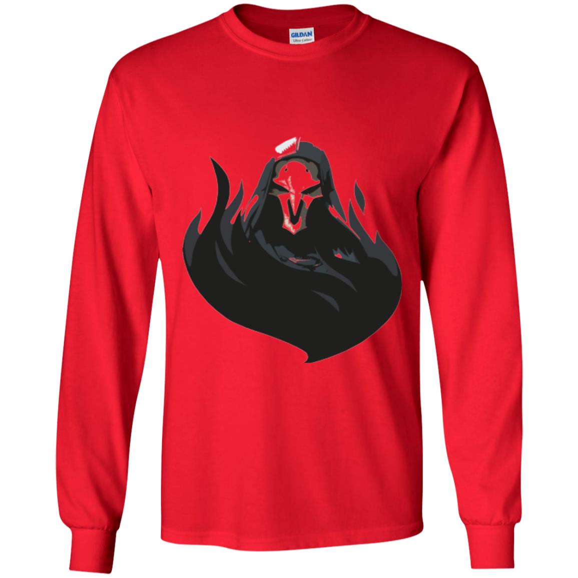 Overwatch Reaper Blossom Spray T-shirt Red