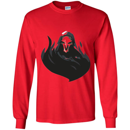 Overwatch Reaper Blossom Spray T-shirt Red